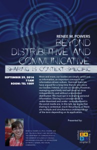 Beyond Distributive and Communicative - poster