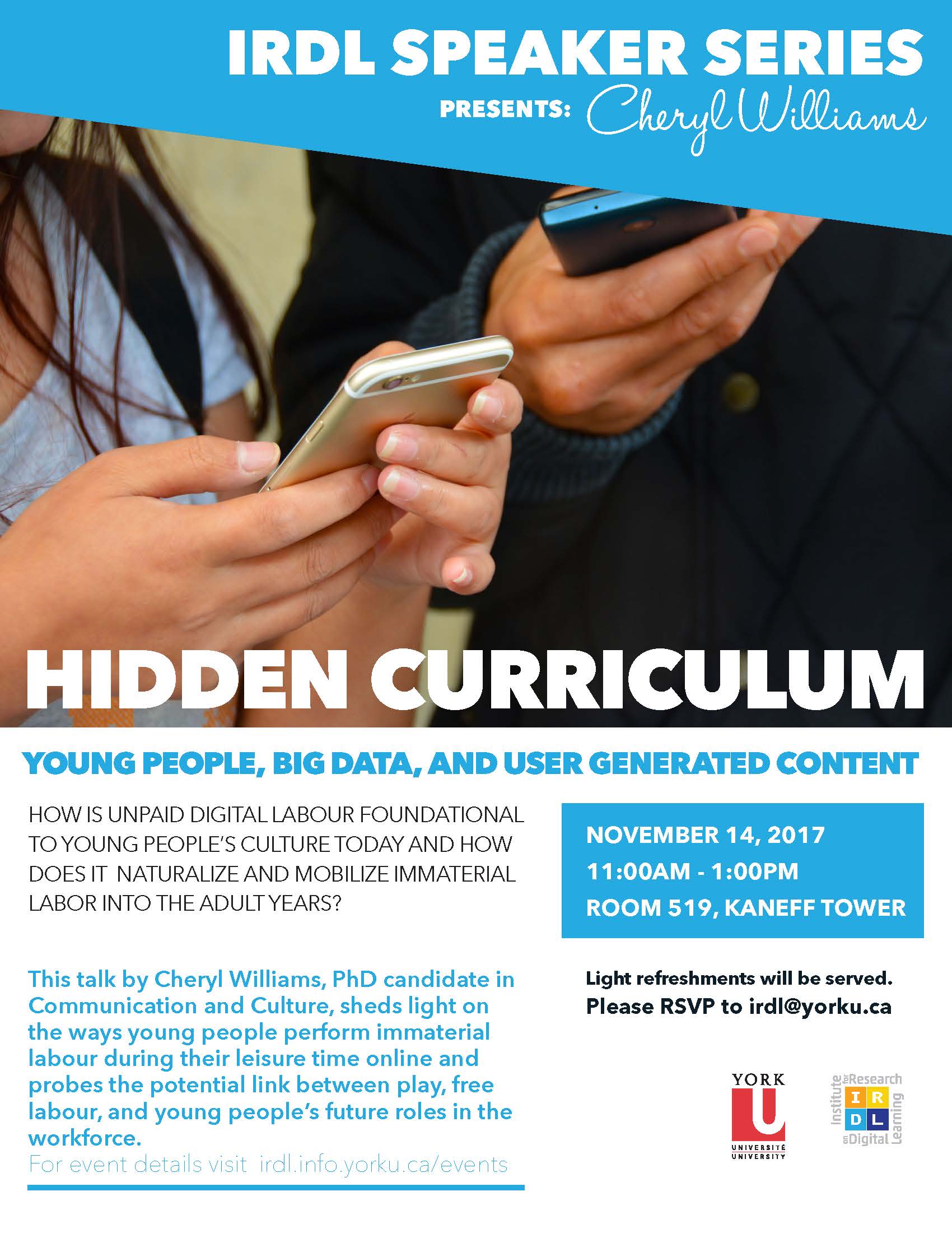 Hidden Curriculum: Young People, Big Data, and UGC